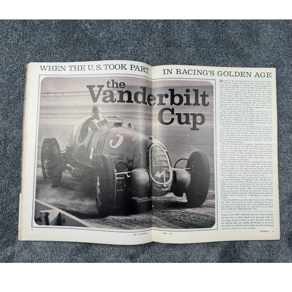 Car and Driver vintage may